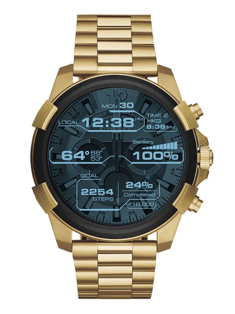 gold smartwatch for men.